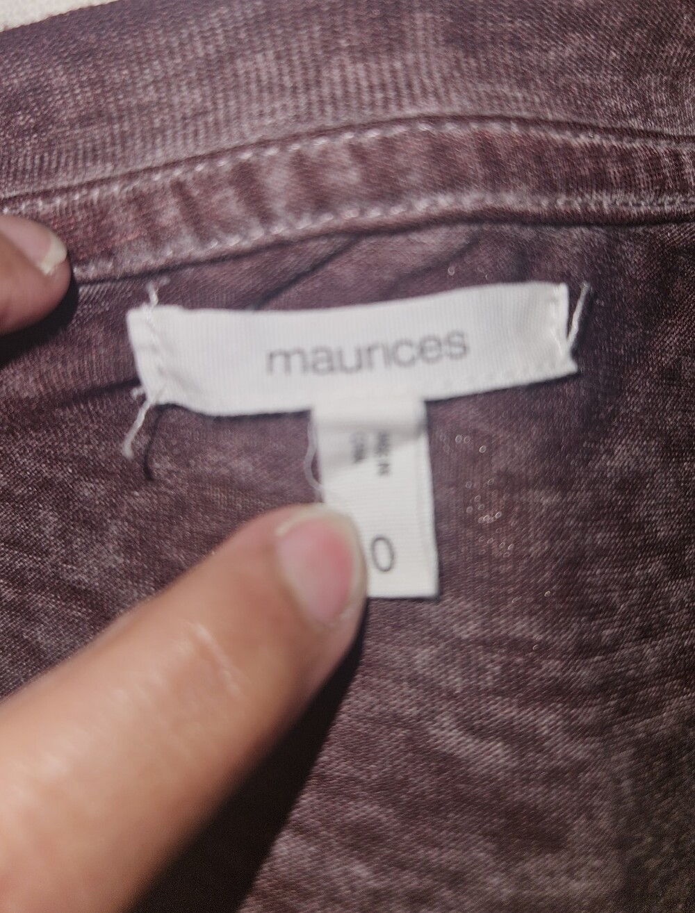 Maurices  "Nope, Not Today" Women's Long-Sleeve Graphic Top - Picture 6 of 8